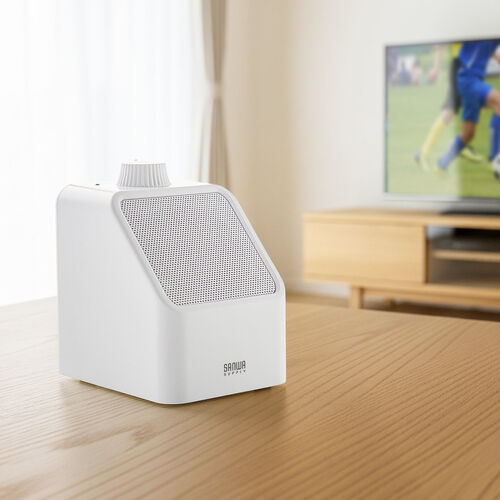 テレビ用手元スピーカー 有線接続 USB給電 5mケーブル かんたん操作