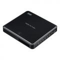 ミニDVDプレーヤー CD・DVD再生専用 USB給電 リージョンフリー CPRM対応 USBメモリ microSDカード再生機能つき ブラック