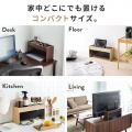 【アウトレット】ケーブルボックス 木製 ケーブル 電源タップ収納 ライトブラウン 木目調