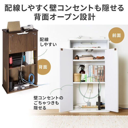 ルーター 木製 ケーブルボックス 収納ボックス ケーブル ホームテイスト ケーブルボックス 収納家具 木製 収納ボックス