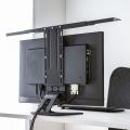 ディスプレイボード 収納 棚 VESA固定 小物置き カメラ設置 横幅40から69cm可変 VESA100対応 耐荷重3kg