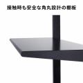 テレビスタンド キャスター付 60インチ 100インチ対応 高さ調整 タップトレー付 収納棚板付 ディスプレイスタンド 会議室 学校 サイネージ用