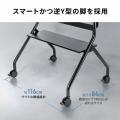 ディスプレイスタンド キャスター付き 60インチ 100インチ対応 手動昇降 大型棚板付き