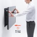テレビ壁掛け金具 42～75型対応 耐荷重70kg プッシュ式