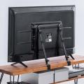 【アウトレット】テレビ転倒防止ベルト 2本ベルト VESA取付 クランプ上下固定対応 穴あけ不要 壁固定対応 ブラック