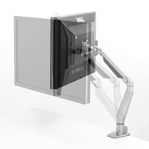 在庫限り】水平垂直3関節モニタアーム ガススプリング式 8kgから20kg