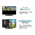 【アウトレット】HDMI画面分割切替器 4画面分割 マルチビューワー 4入力 1出力 フルHD対応 リモコン ACアダプタつき