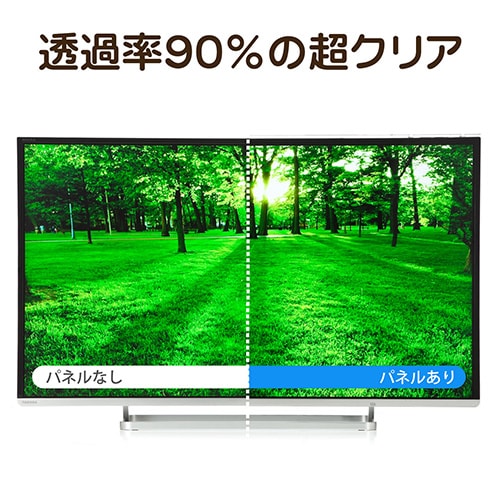 液晶テレビ保護パネル 32インチ対応 アクリル製 グレア/YK-CRT012