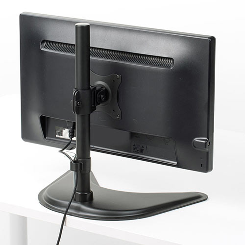 テレビアクセサリー市場 モニターアーム 27インチ 1画面 スタンド 置き型 据え置き 回転 Vesa規格 10kg