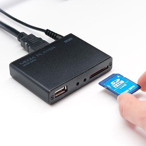 メディアプレーヤー サンワサプライ HDMI 動画再生 SD/USBメモリ Amazon.co.jp: サンワダイレクト メディアプレーヤー HDMI/RCA