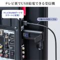 ワイヤレスHDMIエクステンダー(フルHD・伝送距離15m・増設可能)