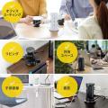 【アウトレット】タワー型電源タップ 12個口 USB A USB Type-C 電源コード2m ブラック