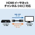HDMIケーブル 10m イコライザー内蔵 4K/60Hz 18Gbps HDMI2.0準拠品