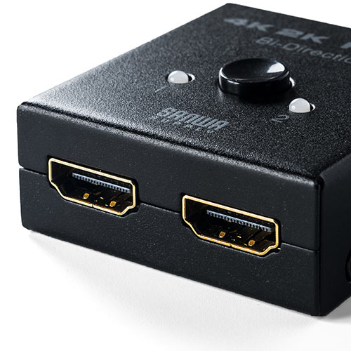 IXOS HDMIセレクター XHT858 双方向 HDMIセレクター 4K/30Hz対応 2入力1出力 1入力2出力 HDMI切替器
