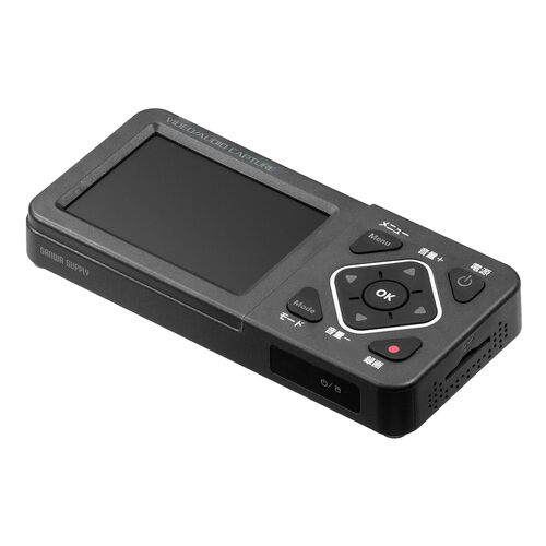 ビデオキャプチャーボックス RCA AV S端子 HDMI出力 3.5型モニター付き